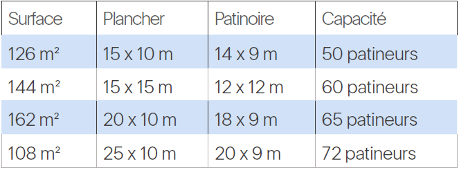 location patinoire mobile éphémère glace synthétique france hiver noel