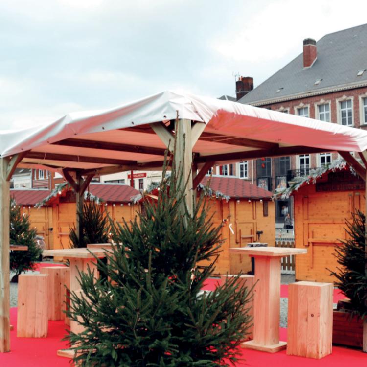 Carport pour événement