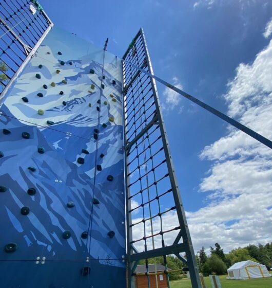 Location mur d'escalade hiver