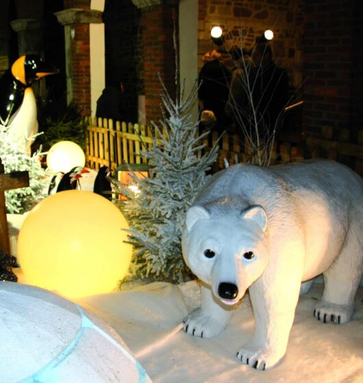 Décoration ours polaire