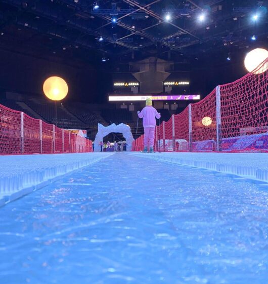 Piste de ski de fond Accor Hotel Arena