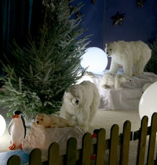 Location décors animaux polaires