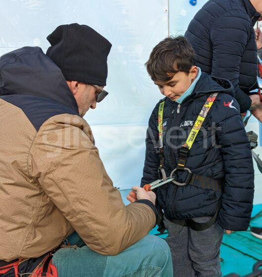 Piste de luge synthétique 3 en 1 escalade tyrolienne location glace écologique nord france