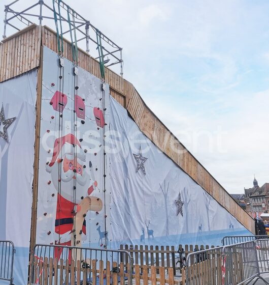 Piste de luge synthétique 3 en 1 escalade tyrolienne location glace écologique nord france belgique