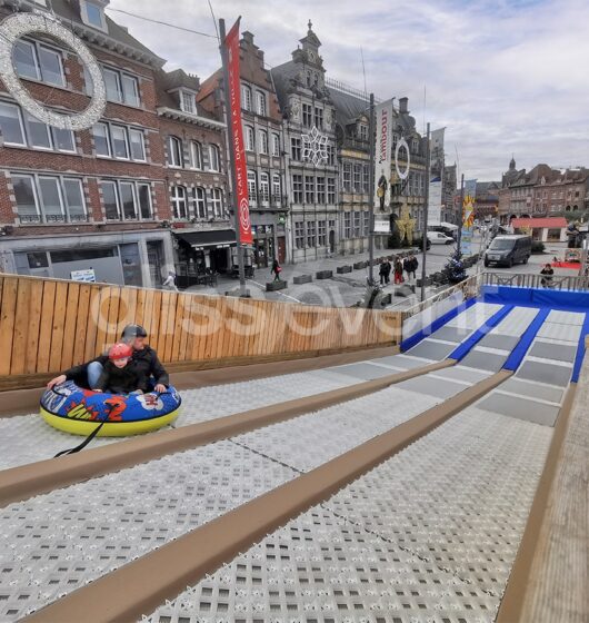 Piste de luge synthétique 3 en 1 escalade tyrolienne location glace écologique nord france belgique