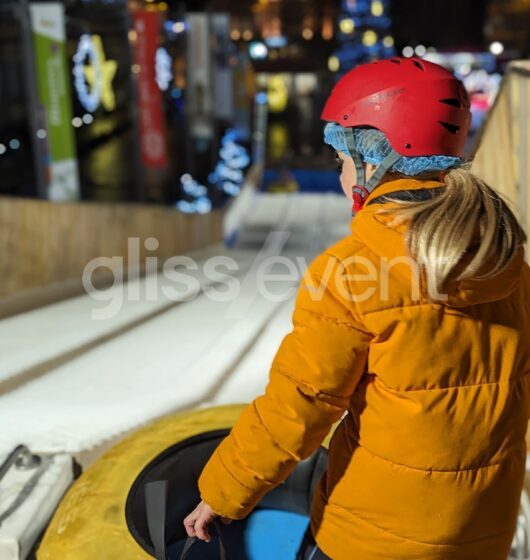 Piste de luge synthétique 3 en 1 escalade tyrolienne location glace écologique nord france belgique